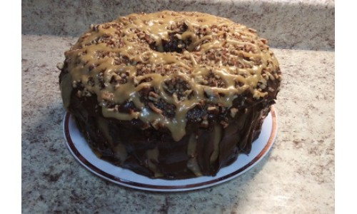 Turtle Candy and Pecan Pound Cake